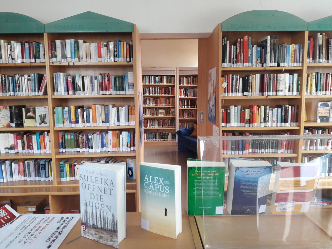 Blick in die Bücherei